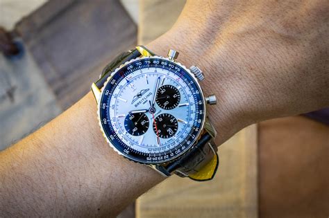 breitling navitimer b01 chronograph 46mm|breitling navitimer b01 review.